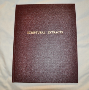 Royal Arch Scriptural Extracts